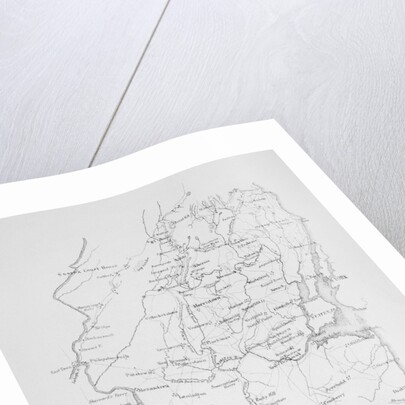 Early Map of New Jersey by Anonymous