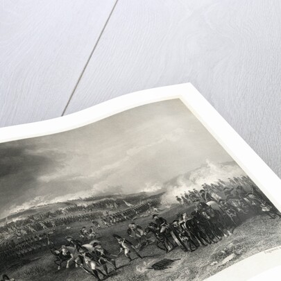 Engraving of Battle of Bunker Hill by Anonymous