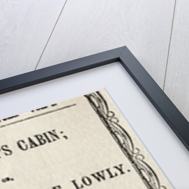 Title Page of Uncle Toms Cabin by Anonymous