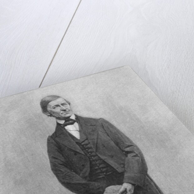 American Essayist and Poet Ralph Waldo Emerson by Anonymous