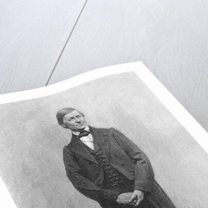 American Essayist and Poet Ralph Waldo Emerson by Anonymous