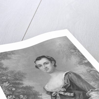 Portrait of Martha Washington by Anonymous
