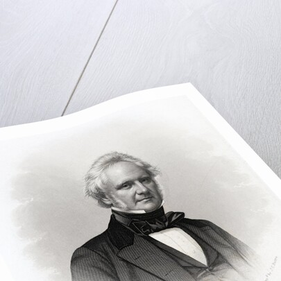 Engraving by John Chester Buttre of George Peabody After Photography by Matthew Brady