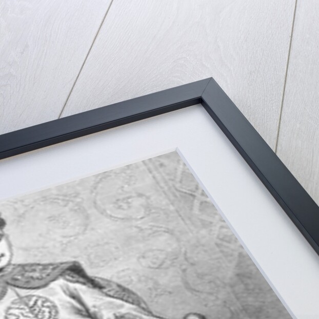 Drawing of Chinese Emperor Tsaichun or Tungchih by Anonymous