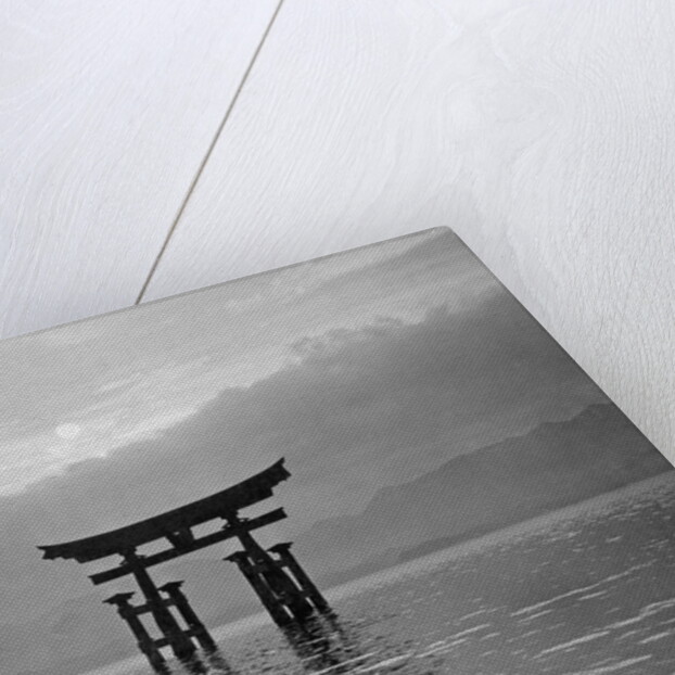 View of Torii in the Sea by Anonymous