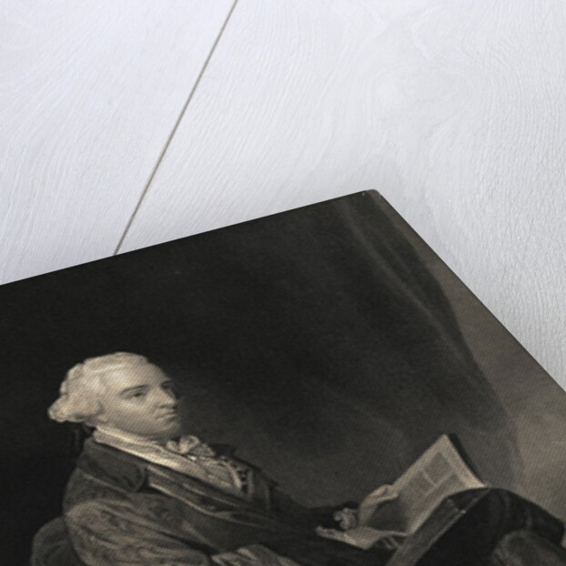 Portrait of John Hancock, Seated and Reading by Anonymous