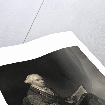 Portrait of John Hancock, Seated and Reading by Anonymous