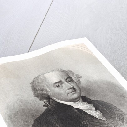 Illustrated Portrait of John Adams by Anonymous