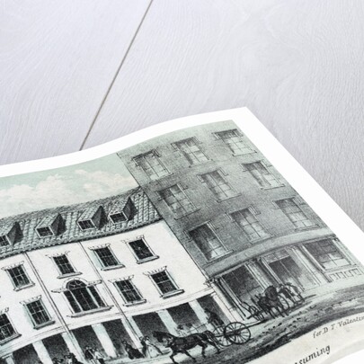 Exterior of Gov. George Clinton's House by Anonymous