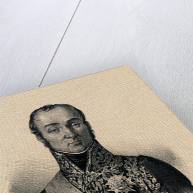 Portrait of a French General by Anonymous