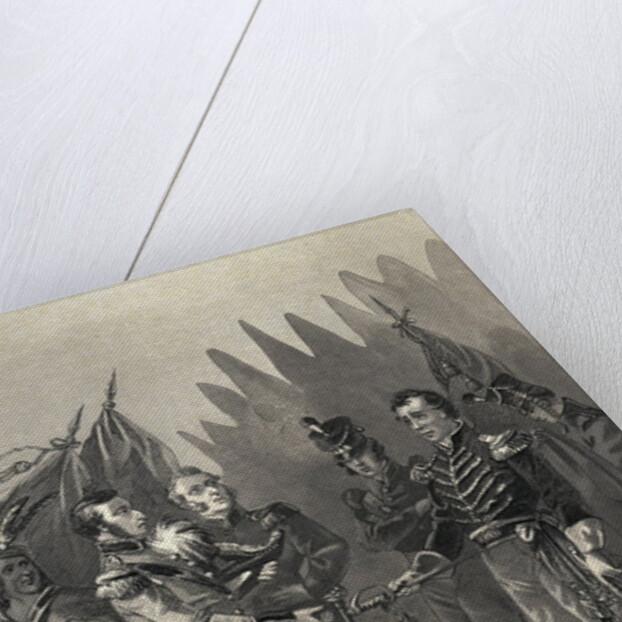 William Hull Surrenders Detroit 1812 by Anonymous