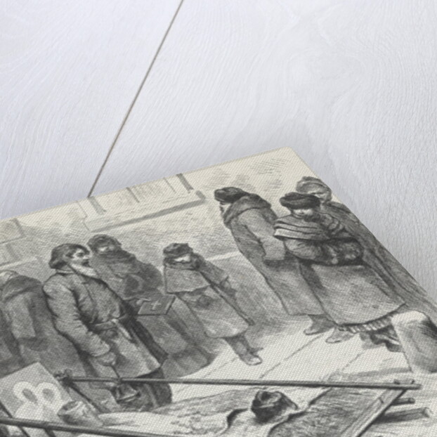 Poor Citizens Relief Man Collecting Street Donations by Anonymous