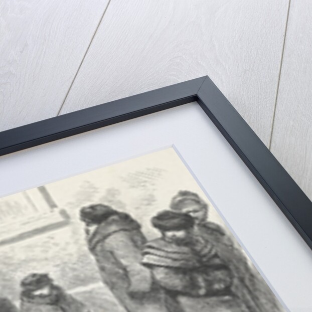 Poor Citizens Relief Man Collecting Street Donations by Anonymous