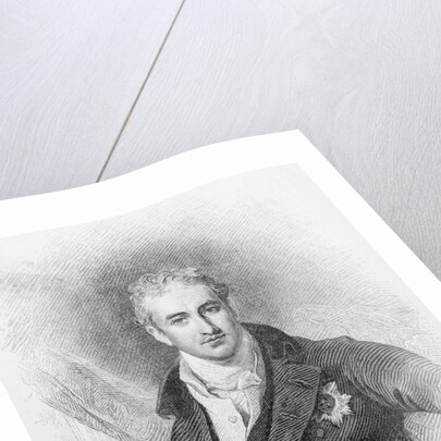 Illustrated Portrait of British Leader Robert Stewart by Anonymous