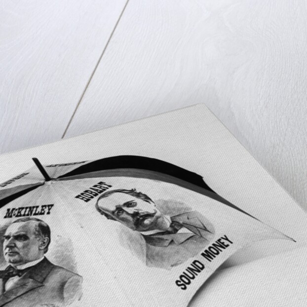 McKinley and Hobart Campaign Unmbrella by Anonymous