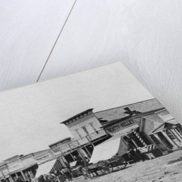Street of Early Dodge City by Anonymous