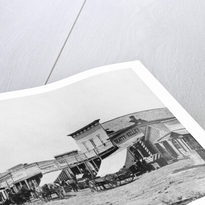 Street of Early Dodge City by Anonymous