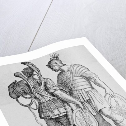 Portrait of Roman Soldiers by Anonymous