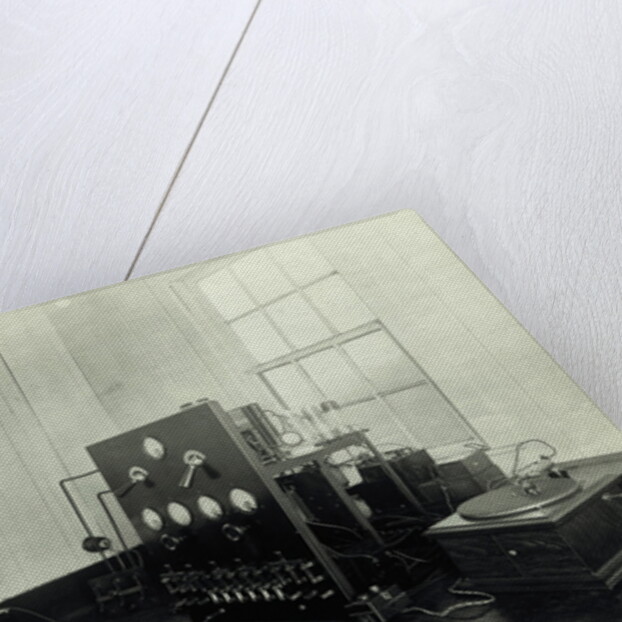 Radio Transmitter From Early 1900's by Anonymous