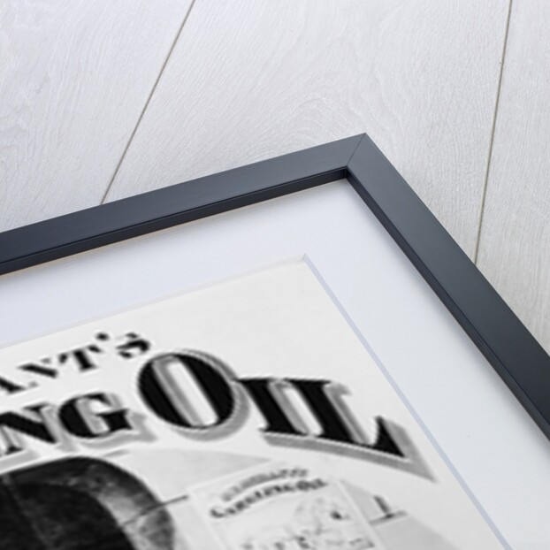 Advertisement for Merchant's Gargling Oil by Anonymous