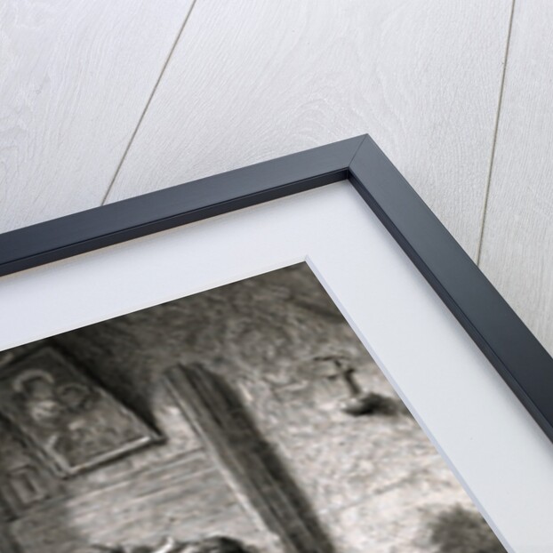 Men Visiting Sick Woman by Anonymous