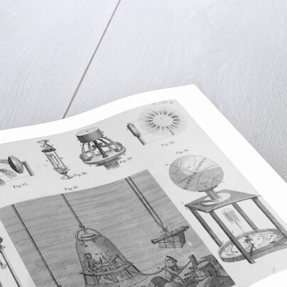 Engravings of Diving Bell by Anonymous