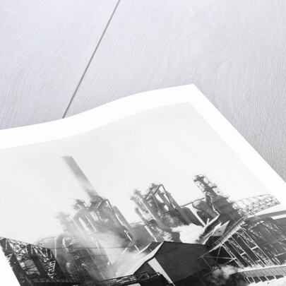 Blast Furnace at Steel Mill by Anonymous