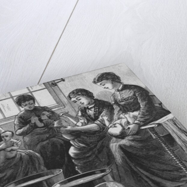 Women Washing Babies by Anonymous