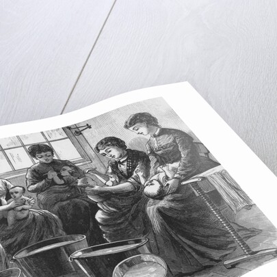 Women Washing Babies by Anonymous