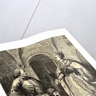Denis Diderot and Catherine II "The Great" by Anonymous