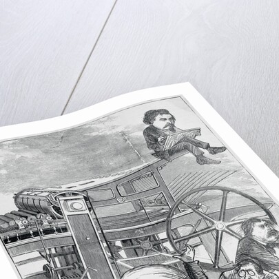 Cartoon Entitled The Power of the Press by Anonymous