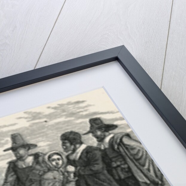 Samoset Visiting Plymouth Colony by Anonymous
