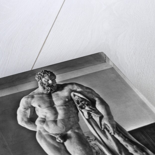 Hercules with his club National Museum, Naples. by Anonymous