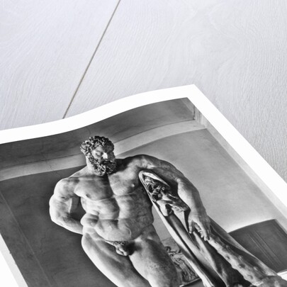 Hercules with his club National Museum, Naples. by Anonymous
