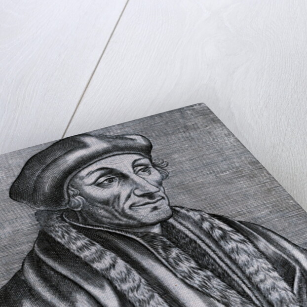 Early Dutch Philosopher Erasmus Desiderius by Anonymous