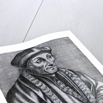Early Dutch Philosopher Erasmus Desiderius by Anonymous