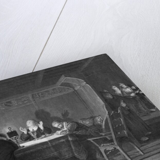 Illustration Entitled A Visit from the Inquisition by Anonymous