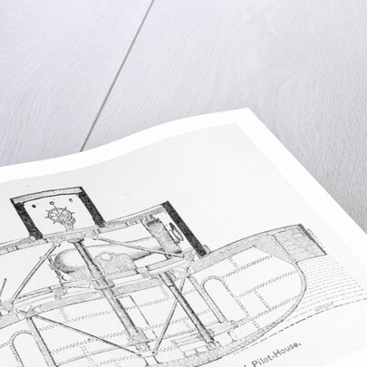 Illustration of Monitor Turret and Pilot-House by Anonymous