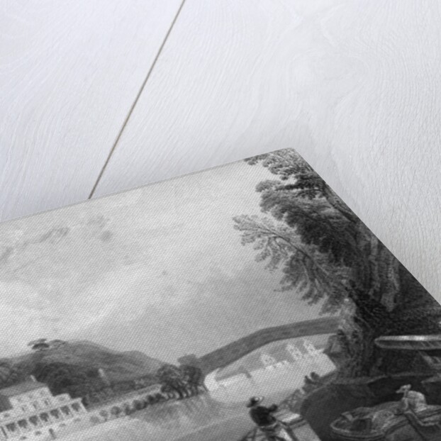 Schuylkill Water Works by William Henry Bartlett