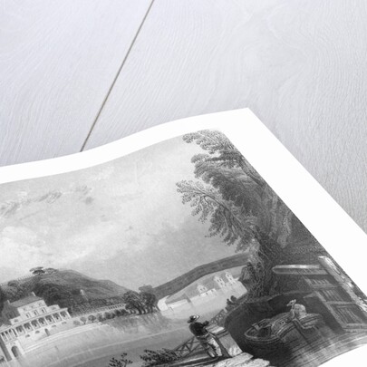 Schuylkill Water Works by William Henry Bartlett