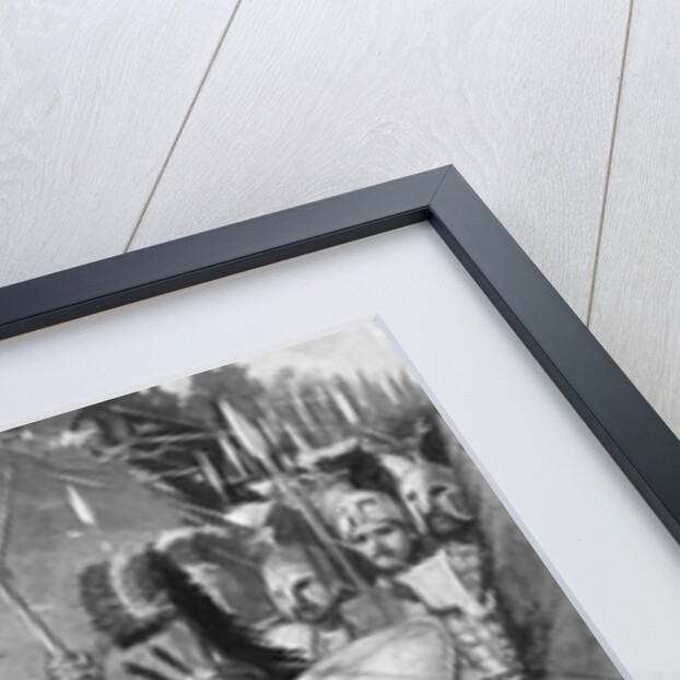 Print Showing the Spartans Capturing Mount Ithome by Anonymous