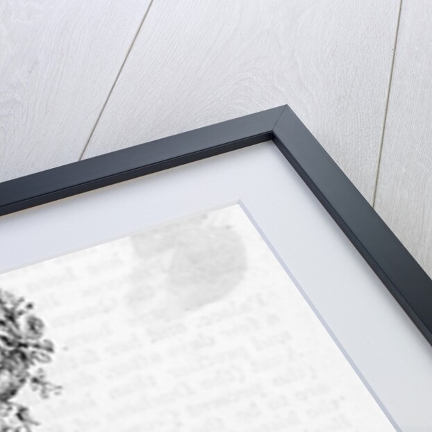 Drawing of Wedding Cake Print by Anonymous