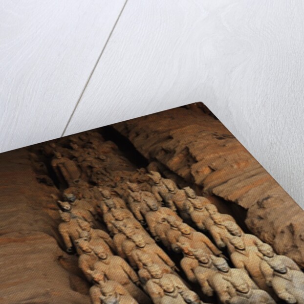 Terracotta Warrior Statues in Qin Shi Huangdi Tomb by Anonymous