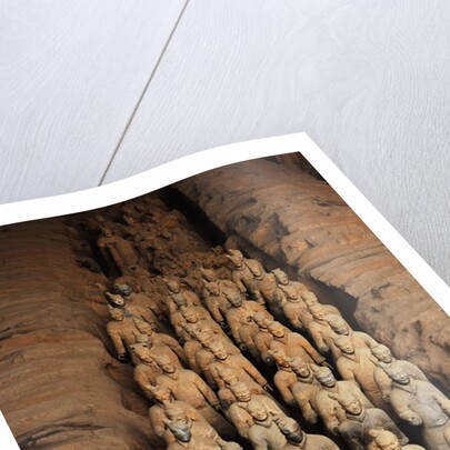 Terracotta Warrior Statues in Qin Shi Huangdi Tomb by Anonymous