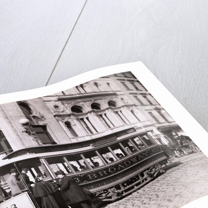 Passengers Boarding Cable Car by Anonymous