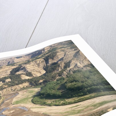 Badlands and Little Missouri River by Anonymous