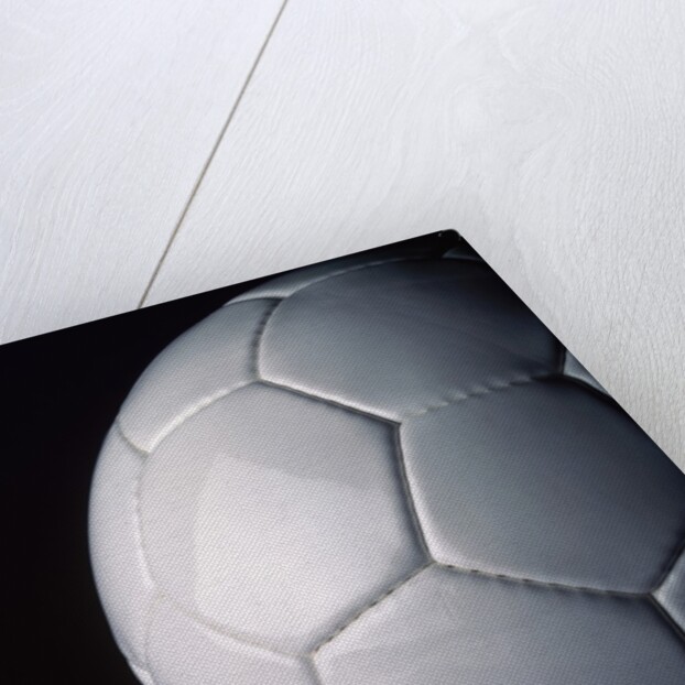 White Soccer Ball by Anonymous
