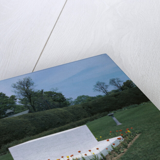 View of Franklin D. Roosevelt's Tombstone by Anonymous