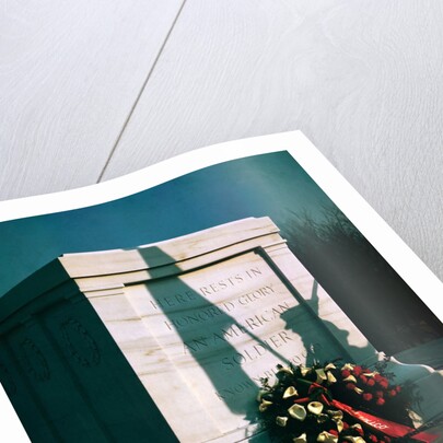 Wreath at Tomb of the Unknowns in Virginia by Anonymous