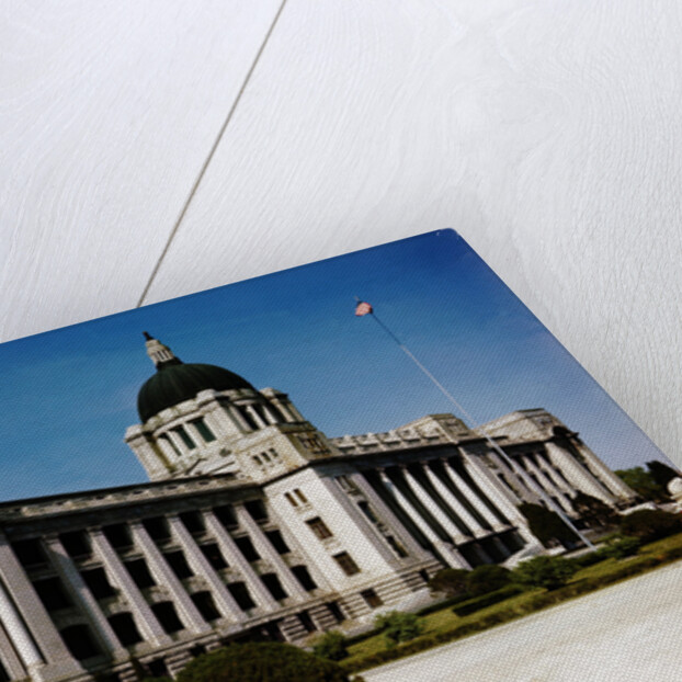 Exterior View of the Korean Capitol Building by Anonymous
